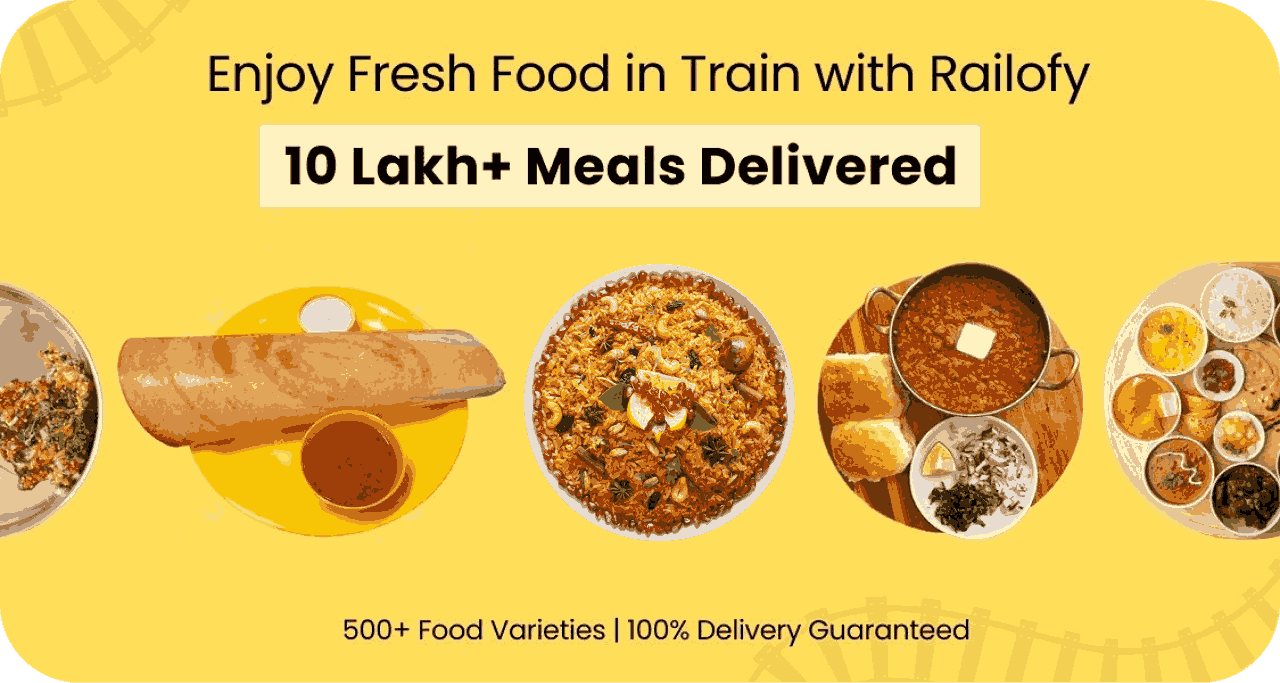 Fresh & Hygienic food delivery in Train